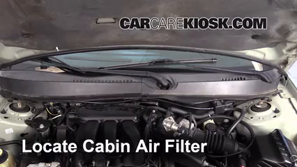 2005 Mercury Sable GS 3.0L V6 Sedan Air Filter (Cabin) Check